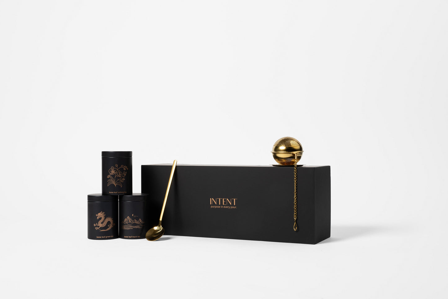 Intent Luxury Tea Gift Box — Premium Loose-Leaf Collection