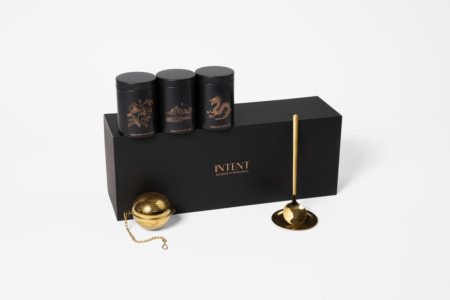 Intent Luxury Tea Gift Box — Premium Loose-Leaf Collection